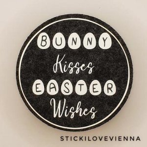 Untersetzer Set Ostern hell