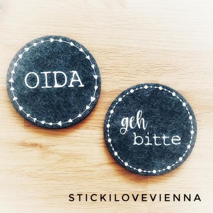 Untersetzer Set Geh Bitte - Image 4