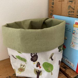 Textil Aufbewahrung Utensilo aus Stoff „Waldtiere“