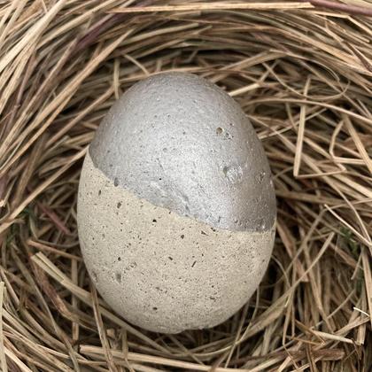 Betonei halb-halb silber