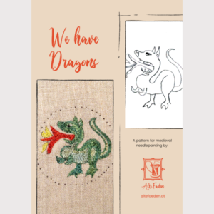 PDF-Stickmuster für historische Nadelmalerei (Opus Anglicanum)