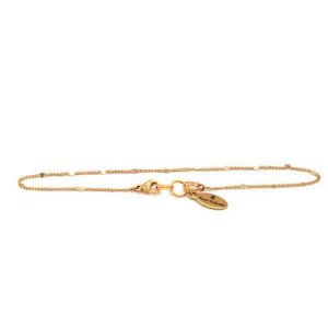 Fusskette, gold, superfein