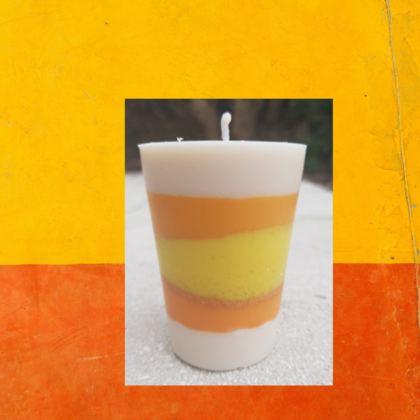 Bio Kerze "Orange Fruit 2"