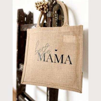 Midi Jute „beste Mama“ - Image 2
