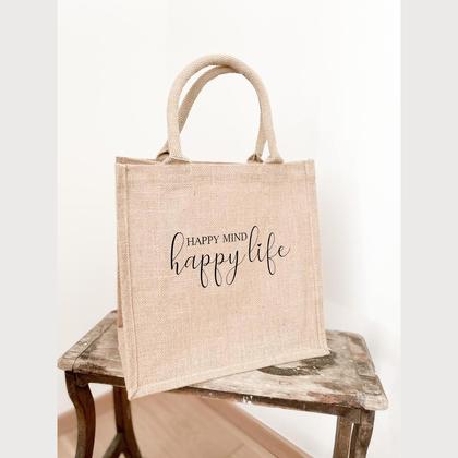 Midi Jute „happy mind“