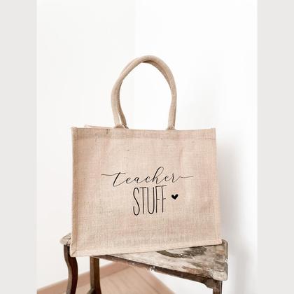 Classic Jute „Teacher stuff“