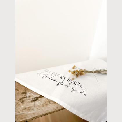 Geschirrtuch „ein gutes Essen …“