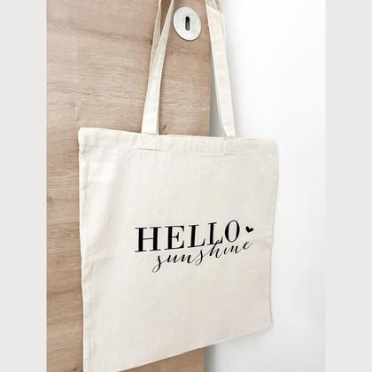 Baumwollshopper „Hello Sunshine“