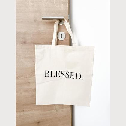 Baumwollshopper „BLESSED“