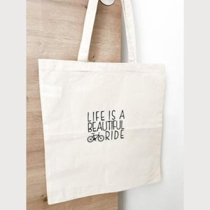Baumwollshopper „Life is a beautiful …“