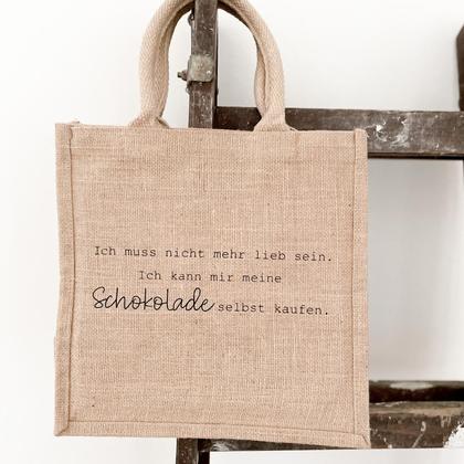 Midi Jute „Schokolade“