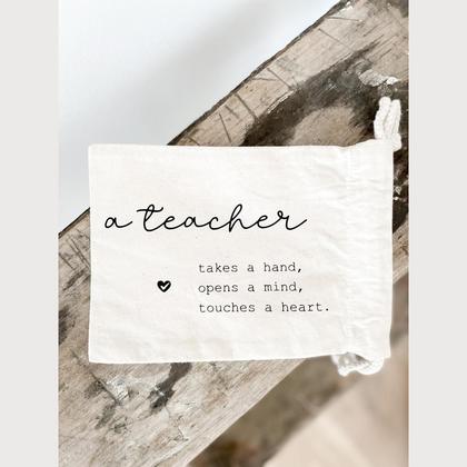 Baumwollbeutel a teacher … - Image 3