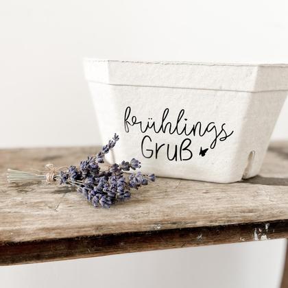 Kartonschachtel „frühlingsgruss“