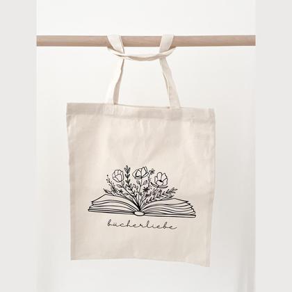 Baumwollshopper „Bücherliebe“