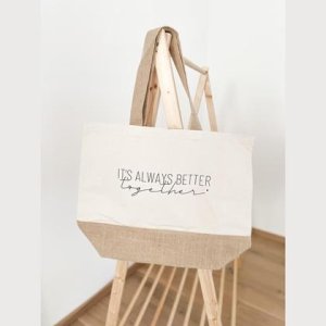 Strandtasche „It‘s always better together“
