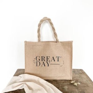 Classic Jute „it’s a Great day“