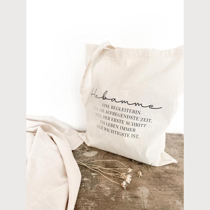 „Hebamme“ Baumwollshopper