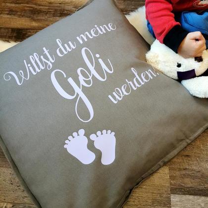 Poster/Geschenk/Willst du meine Goli werden?