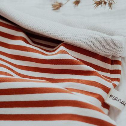 Loop COZY kids. | Stripes Cognac - Image 2