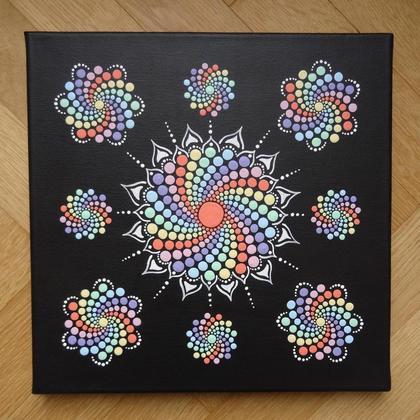 Bild "Wirbel" in pastell