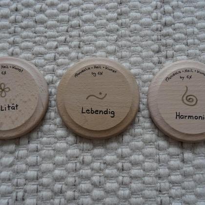 Energie-Untersetzer Grün-Gold - Image 3