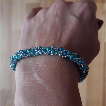 Spiralperlenarmband "Wave" - Image 2