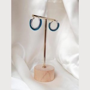 Ohrringe Creolen „SMARAGDA“