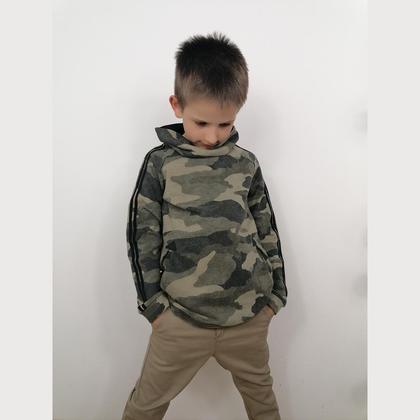 Bubenpullover Camouflage