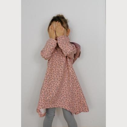 Mädchentunika mit Kapuze