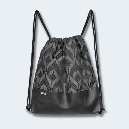 Turnbeutel mit Lederboden