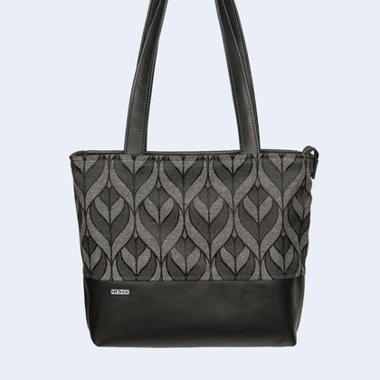 Leder/Stoff Tasche "Flamme"