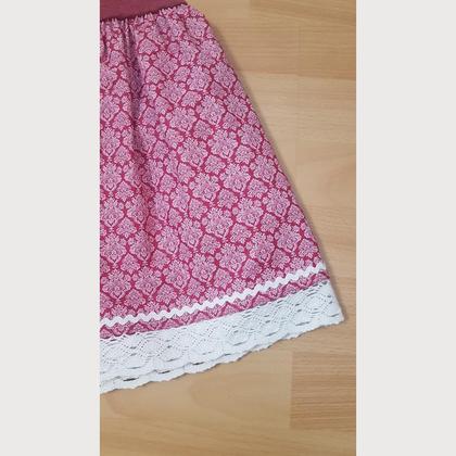 Kinderrock fuchsia mit Bändern - Image 2