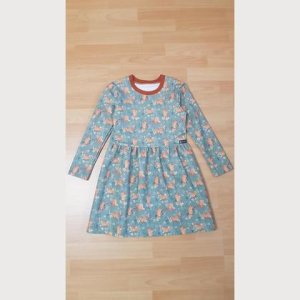 Kinderkleid Füchse Gr.122