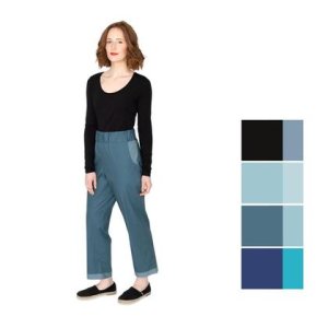 DIY Kit – Hose BICOLORE Petrol