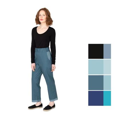 DIY Kit - Hose BICOLORE Petrol