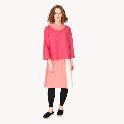 DIY Kit - Oberteil BICOLORE Fuchsia - Image 2