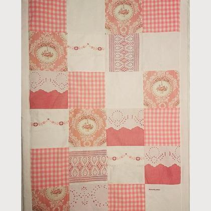 Baby-Patchworkdecke "Dornröschen"