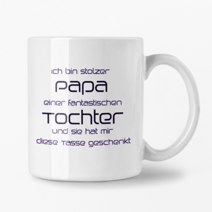 Stolzer Papa Tochter - Tasse4