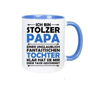 Stolzer Papa Tochter – Tasse