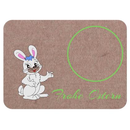 Frohe Ostern Hase Mugrug Untersetzer