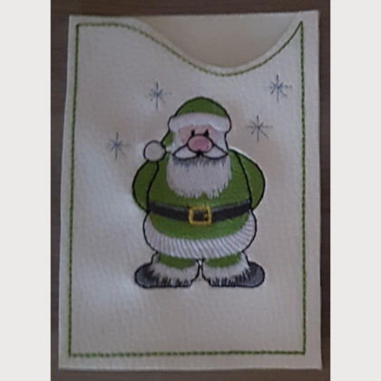 Adventskalender to go Geschenkverpackung Hülle bestickt - Image 3