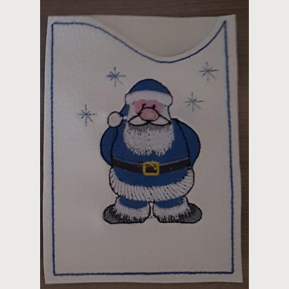 Adventskalender to go Geschenkverpackung Hülle bestickt - Image 2