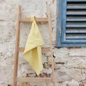 Swaddle Musselintuch Dusty Yellow 120 x 120 cm
