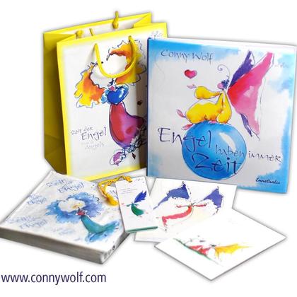 Engel Set "Engel haben immer Zeit"