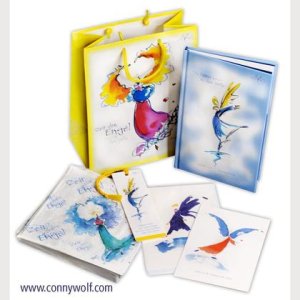 Engel Set „Lyrik Set Blau“