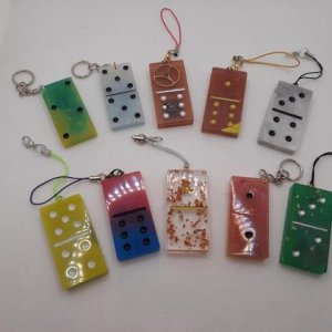 Glücksbringer Dominostein 4er Set