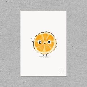 Print Orange A5