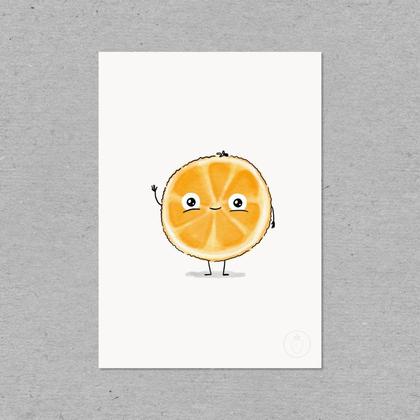 Print Orange A5