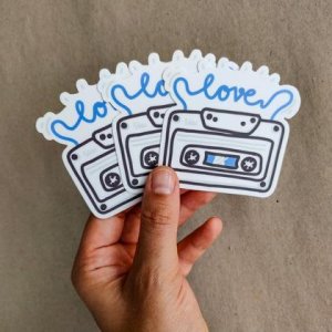Sticker Love Tape 3 Stk.