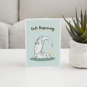 Grußkarte Gute Besserung